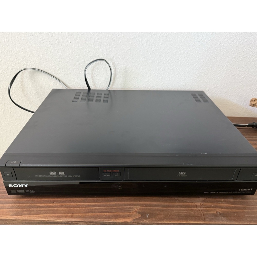 Sony RDR-VX535 VCR/DVD Recorder Combo Player. Tested & Working. No Remote. - Picture 2 of 8